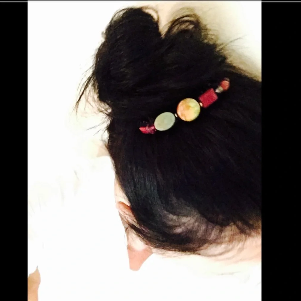 Colette Malouf semi precious‎ stone hair accessory
